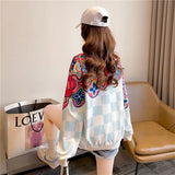 Autumn Trendy Pullovers Women Korean Style Design Sense Niche Thin Sweatshirt Woman Casual Long Sleeve Pullover Loose