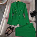 Fongt Suit Retro Coat Stylish 2025 Spring And Autumn Women's Korean Edition Casual Design Serie Swear Set