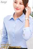 Women Shirts White Shirt Women Long Sleeve Shirts Ladies Tops Pink Shirt Blouse Woman Basic 2023 Fashion Woman Clothing
