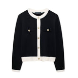 Fongt Homemade New Women's Classic Fashion Gold Buckle Knitted 182/106