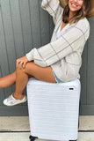 Plaid Cardigan 703-0-Outfit