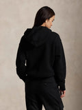 Fongt Women's Embroidered Cartoon Bear Doll Long-Sleeved Collar Knitted Sweater