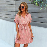 Dot Vintage High Waist Mini