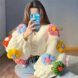 Knitted Chunky Cardigan-Outfit