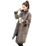 Fongt New 2025 Autumn And Winter Plus Thick Medium Long Imitation Lamb Hair Small Hair Coat Tide
