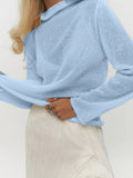 Fongt 2025 New Hollow Sweater Women Wind Soft Loose Knitted Long-Sleeved Cover Hot