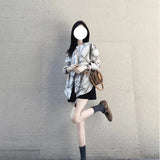 Fongt Summer High-End Personality Romantic National Style Totem Shirt Jacket High-Waisted Casual Shorts Set