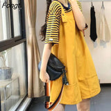 Women Solid Wide-leg Loose Suspender Trousers High Waist Female Chic Popular Simple All-match Daily Korean Streetwear