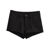 Trendy Women's Wear In Summer, A New Style Of Spicy Girls' Style, High Elasticity, Sexy Low-Waist Hot Pants, Buttocks And Hip Shorts.-Outfit