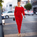 Fongt New Women's Wear Autumn And Winter Urban Leisure Two-Piece Set-Outfit