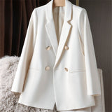 Fongt And Autumn Small Suit Jacket Women 2025 New Korean Version Of The Relaxed Leisure Net Red Suit Women's Top