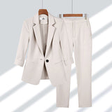 Fongt New Professional Casual Nine-Sleeve Suit Suit Women's Clothing
