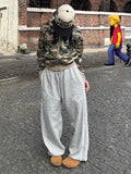 Street Hoodie Sweatshirt Coat Women Simple All-match Camouflage Tops Mujer Y2k Grunge Long Sleeve Zipper Jackets-Outfit