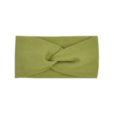 Cute Solid Color Baby Headband For Girls Cotton Twisted Knotted Turban Elastic Hair band Children Headwrap Hair