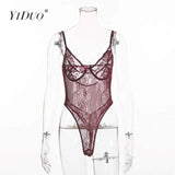 Catsuit Floral Straps