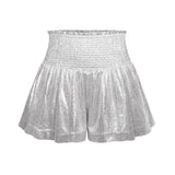 Cheerleading High Waist Stretch Flash