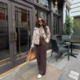 Fongt 2025 Autumn New Women's Design With A Windbreaker Short Jacket Jacket