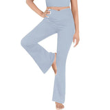 pants With Pockets Tummy Control High Waisted Yoga Pants Bootleg Work Pants Dress Pants Workout Pants for