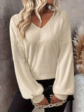 Fongt 2025 Autumn/Winter T-Shirt Blouse Casual Fashion Elegant And Comfortable Knitwear