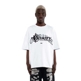 Fongt House T-Shirt White Vic Short-Sleeved SHOOTING HOUSE TEE WHITE Same Printed T-Shirt
