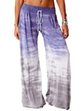 Gradient Print Loose Yoga Wide Leg