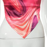 Print Corset Top 2021 Summer Clothes For Women Backless Halter Tank Sexy Crop Tops Y2K 90s E-Girl Fairy Grunge Harajuku