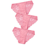 Exotic Apparel Sexy Panties Lace Briefs Women Low-Rise Solid Panty Underwear Sexy Women Lace Breathable Hip-lift