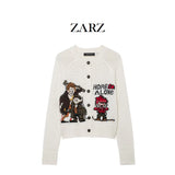 Fongt Homemade New Women's Styling Casual 4-Colored Ponpon Zipper Jacket