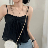 Fashionable Women's Wear Ins Online Celebrity Chao Brand New Fairy Style Wrinkle Loose Show Thin