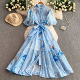 Fongt Wearing A Female Summer Sweet Heavy Industry Hollow Embroidered Round Sleeveless Shirt Femininity