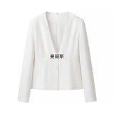 Fongt New Women's Clothing Mature Temperament Commuting Solid Suit Suit