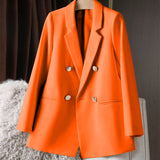 Fongt Suit Jacket Female Spring And Autumn 2024 New Small Spring And Autumn Suit Jacket Temperament Korean Version Casual Women-Outfit
