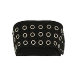 Fongt Trendy Punk Style Chicken Eye Decoration Low-Waist Hot Girl Cool Shorts 2025 New Batch