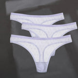Sexy Perspective G-String Women's Panties Woman Thong Low-waist Underpants Hollow Out T-back Female Underwear
