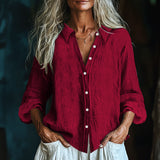 Fongt Years Of Shein Casual Cotton Leprosy Shirt New Explosion