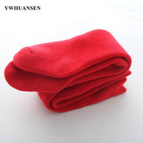 0 to 6 Yrs Super Thick Winter Children Cotton Tight Fleece Lining Soft Pantyhose Solid Color Pantyhose for Little