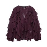 Fongt New Laminated Solid Color Shirt 4786063321
