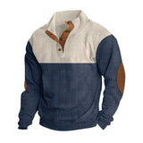 Fongt And Winter New Men's Outdoor Jacket Corduroy Leisure Collar Long Sleeves