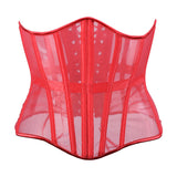 Fongt Long 27Cm Summer Net Yarn Thin Fish Bone Gift Lumbar Breathable Waist Seal