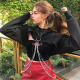 Cropped Chain Patchwork