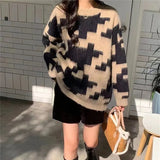 Fongt Advanced Sense Soft Waxy Color Retro Sweater Female Qiu Dong Small Languid Lazy Loose Show Thin Knit Jacket Tide-Outfit