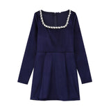 Fongt Women's ZA New Side To Receive Short-Singed A-Shaped Dress