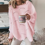 Knitted Pullovers Casual o Neck