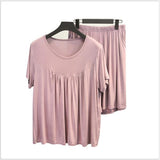 Short Sleeve Loose Pyjamas Two Piece