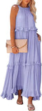 Fongt Hot New Summer Women's New Temperament Long Drag Skirt Skirt Dress Dress