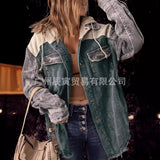 The Ins Autumn Hot Selling Coat Cotton Do Old Wind Double Pocket Hat Boyfriend Wind Coat-Outfit