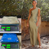 Fongt Spring And Summer Temperament To Self-Cultivated Maid Wind Open Fork Sexy Vertegding Dress Woman