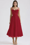 Fongt Temperament Floral Series French Summer Slings Gentle Wind Dress With Thin Floral Slings Long Skirts