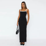 Fongt Women's Clothing 2025 Summer New Sexy Bag Hip Sleeveless Slings Hanging Dress Women