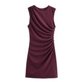 Fongt Homemade New Women's Classic Fashion Flawd Decoration Short Dress 3067260